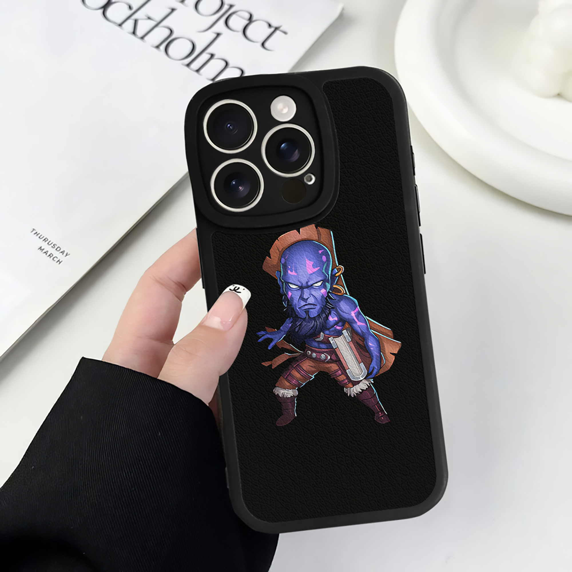 リーグ・オブ・レジェンド League of Legends LOL 【iPhone 16シリーズ対応】シリコンスマホケース（レザー調） 材質：シリコン